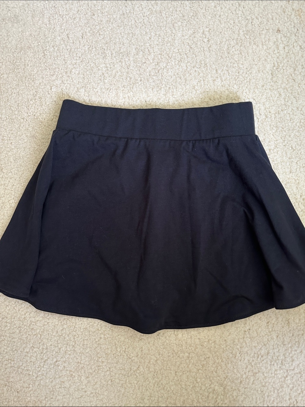Girls Splendid Black Circle Skorts